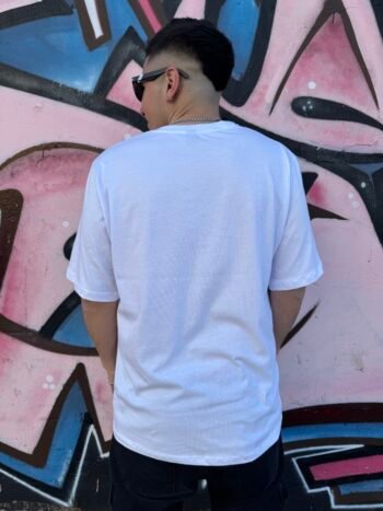 Remera basic oversize Blanca - Imagen 2