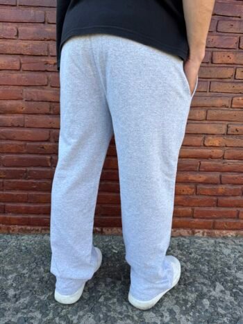 Jogging rustico linea gris melange - Imagen 3