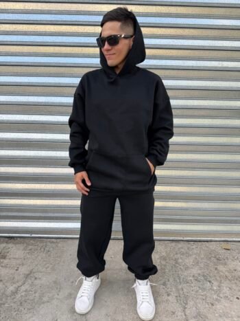 Conjunto algodon frizado Black + Envio gratis