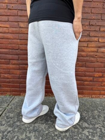Jogging frisado linea gris melange - Imagen 4