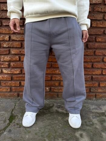 Jogging frisado linea gris topo - Imagen 2