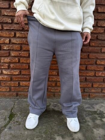 Jogging frisado linea gris topo - Imagen 6
