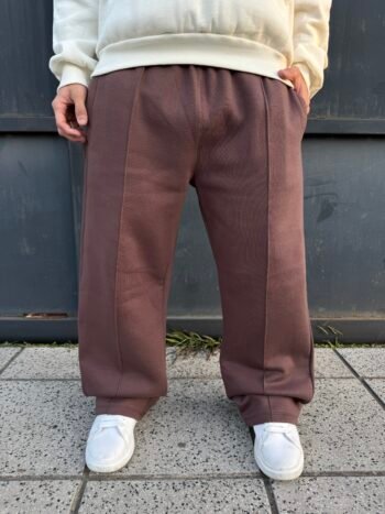 Jogging frisado linea brown