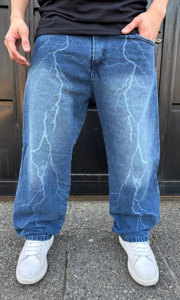 Jean baggy Trueno blue