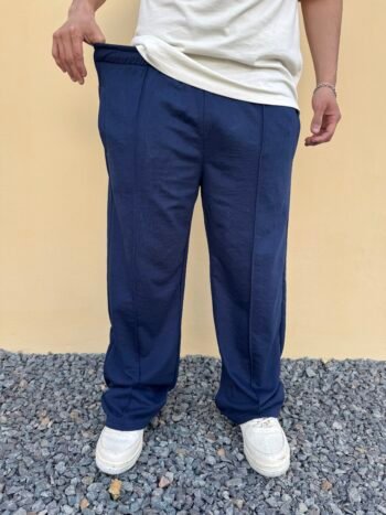 Jogging rustico linea azul marino - Imagen 5