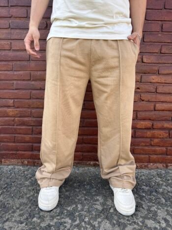 Jogging rustico linea beige