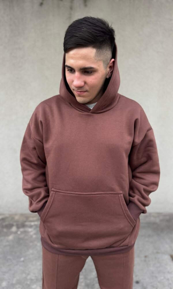 Buzo oversize brown