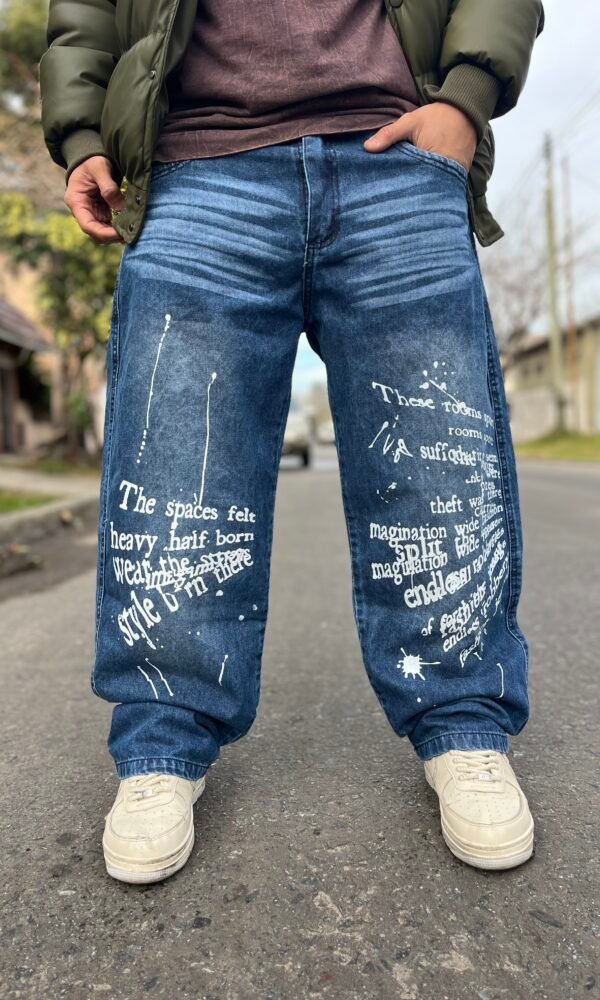 Jean Extra Baggy heavy blue