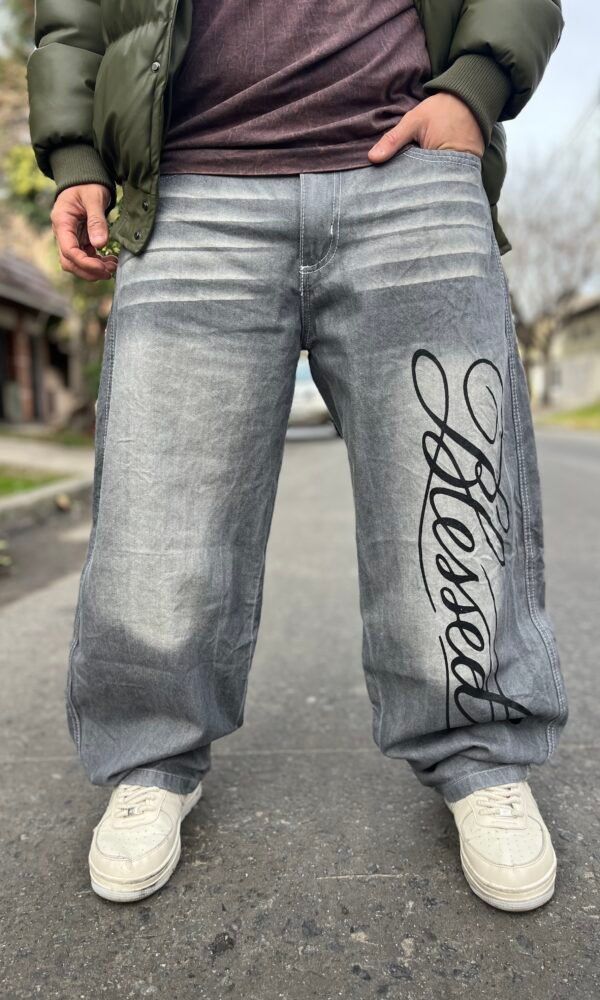 Jean baggy Blessed