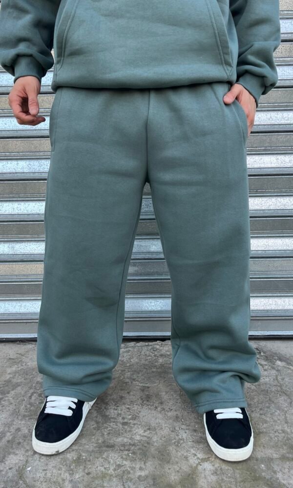 Jogging frisado linea verde